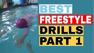 Freestyle swimming drills for beginners - Swim instructor training online