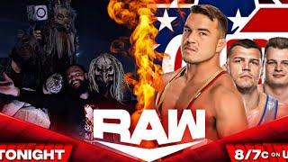 FULL MATCH — Wyatt Sicks vs Chad Gable & Creed Brothers - 6 Man Tag Team — FULL MATCH  WWE RAW 2024