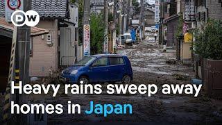 Japan Rescuers race to locate survivors after severe flooding and mudfalls  DW News