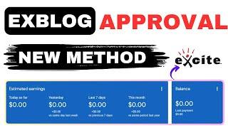 How to Get Exblog Approval on AdSense  Exblog AdSense Approval New Method 2024