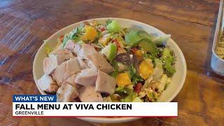 Whats New? Fall menu at Viva Chicken