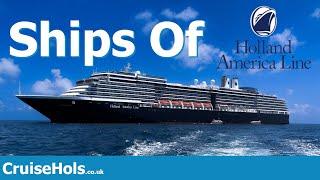 Ships of the Holland America Line  CruiseHols Guide to the HAL Cruise Line Fleet of Ships