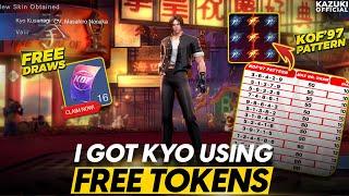 I GOT KYO KYO KUSANAGI USING FREE TOKENS  MLBB x KOF97 EVENT