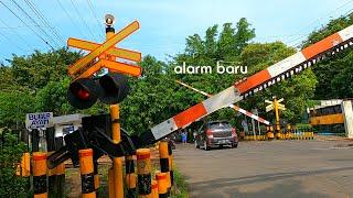 Alarm baru perlintasan kereta api surabaya gubeng