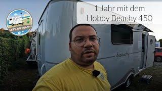 1 Jahr mit dem Hobby Beachy 450  Beachy Fantreffen 2024