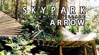 Arrow Full Pull POV at Skypark Bike Park