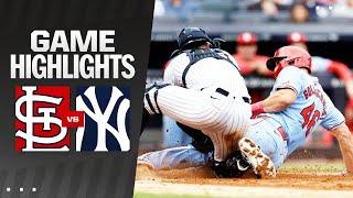 Cardinals vs. Yankees Game Highlights 83124  MLB Highlights