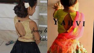 Latest  Kids lehenga blouse designs  2019