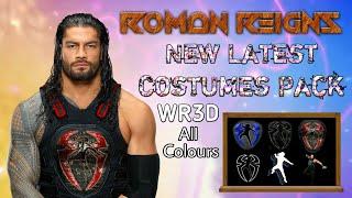 Roman Reigns Latest Costumes Pack For WWE 2K18 MOD WR3D