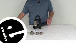 etrailer  Feature Breakdown Convert-A-Ball Pintle Hook Combo for 2 Hitches