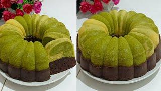 TIPS  BOLU GREEN TEA LAPIS COKLAT SUPER LEMBUT TAKARAN SENDOK