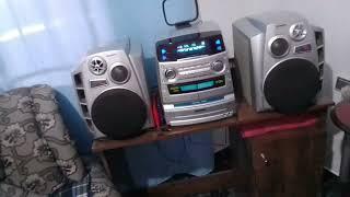 System gradiente energy 2200 do ano de 2000 tocando fita k7