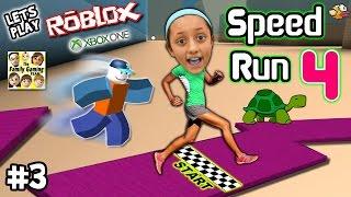 Lets Play ROBLOX #3  SPEED RUN 4 REQUEST w Lexi FGTEEV Xbox One Gameplay  Slow Turtle Skit