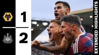 Wolves 1 Newcastle United 2  EXTENDED Premier League Highlights