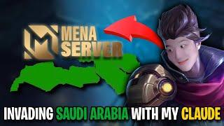 INVADING MENA SERVER WITH MY CLAUDE  Mobile Legends