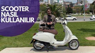 Scooter Motosiklet Nasıl Kullanılır? Basit ve Temel Anlatım