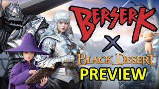 PREVIEW BERSERK X BLACK DESERT 2nd COLLABORATION on YEAR 2024 KR Black Desert Online BDO