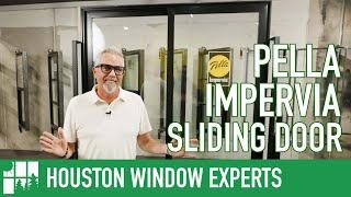 Reviewing The Pella Impervia Sliding Door  Houston Window Experts