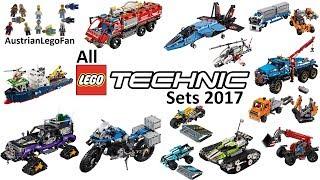 All Lego Technic Sets 2017 - Compilation - Lego Speed Build Review