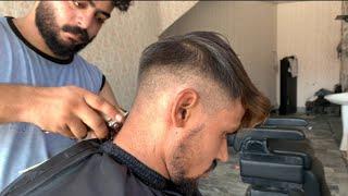Relaxing Skin Fade Haircut Experience with a New Barber  ASMR