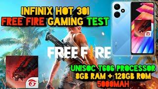 FREE FIRE GAMING TEST ON INFINIX HOT30i  LOW BUDGET GAMING PHONE #freefire #infinix  #gametest