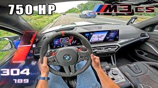 750HP BMW M3 CS is INSANE on the UNLIMITED AUTOBAHN