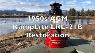 1950s AGM KampLite LRL-21B Lantern Restoration