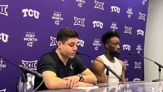UC coach Wes Miller and TCU’s Jamie Dixon on Horned Frogs win.