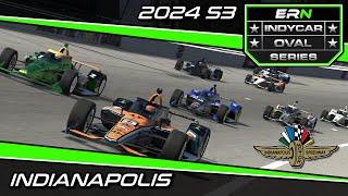 IndyCar Oval Ser. Tues Night Top Split  INDIANAPOLIS  2024s3 Rd 7  iRacing IndyCar Broadcast