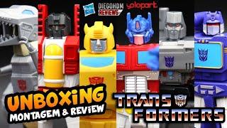 TRANSFORMERS G1 Yolopark Mini Wave completa Unboxing e Review BR