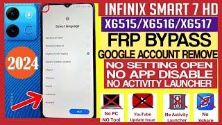 Infinix smart 7 hd x6515 frp bypass android 12  x6515 frp bypass  X6515 frp bypass android 12