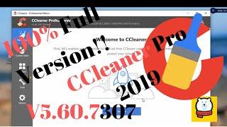 CCleaner Pro 5.60 100% Working License Key 2019 NO CRACK