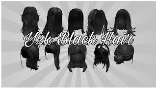 Y2k Black Hair Codes for Roblox  aruiiella