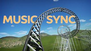 Music Synchronized Roller Coaster Front Seat POV