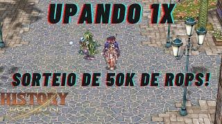 Live upando 1x Sorteio de 50k de Rops History Reborn