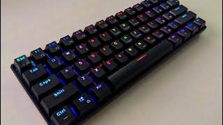 Best Budget Mechanical Keyboard Royal Kludge RK61 RGB Lighting Effect