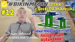 #Bikin Mesin - Paving Block Conblock Manual - Hemat Pengeluaran Hasilnya gak murahannn #12