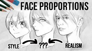 EVOLVE your Art by learning to draw face proportions  Tutorial  DrawlikeaSir