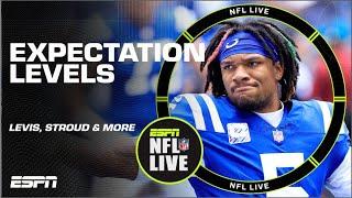 HIGH expectations for Anthony Richardson C.J. Stroud & MORE  NFL Live