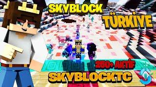 Aklınızı Alıcak Eğlenceli Skyblock  - SkyBlockTC - Minecraft SunucuTanıtımı