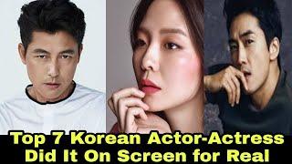 Top 6 Korean Actor-Actress Did It On Screen for Real  korean movies