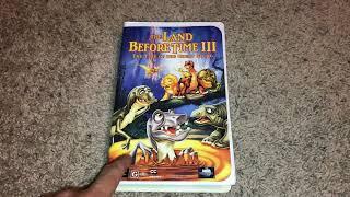 The Land Before Time lll The Time Of The Great Giving 1995 VHS Review Version #1 2nd Copy