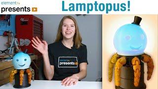 Lamptopus The Spinning LED Desk Lamp