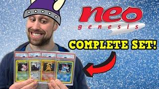 My Complete 1st Edition Neo Genesis Holo Card Set