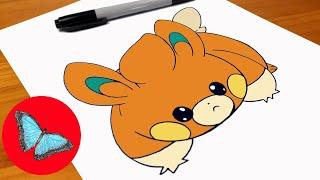 How To Draw Pokemon - Pawmi Easy Step by Step