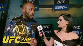 Leon Edwards recaps UFC 286 win vs. Kamaru Usman in their trilogy fight  ESPN MMA