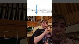 That Bass Trombone End Cant Get Any Clearer  Aaron Albert performs The Three Musketeers