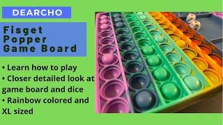 Dearcho Fidget Popper Game Board overview and demo