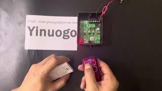 Yinuogo - YNG136 - How to clone FAAC XT2 XT4 433 868 SLH LR 433MHz 868MHz remote control ?