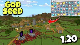 God Seed For Minecraft Bedrock And Pocket Edition  Seed Minecraft 1.20